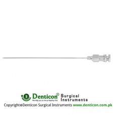 Quinke Lumbar Puncture Needle 22 G - With Luer Lock Connection Stainless Steel, Needle Size Ø 0.7 x 76 mm